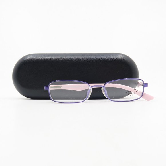 Ray-Ban Junior RB 1027 4010 45mm Purple Metal w Pink New Kids Eyeglasses Frames - Picture 2 of 6